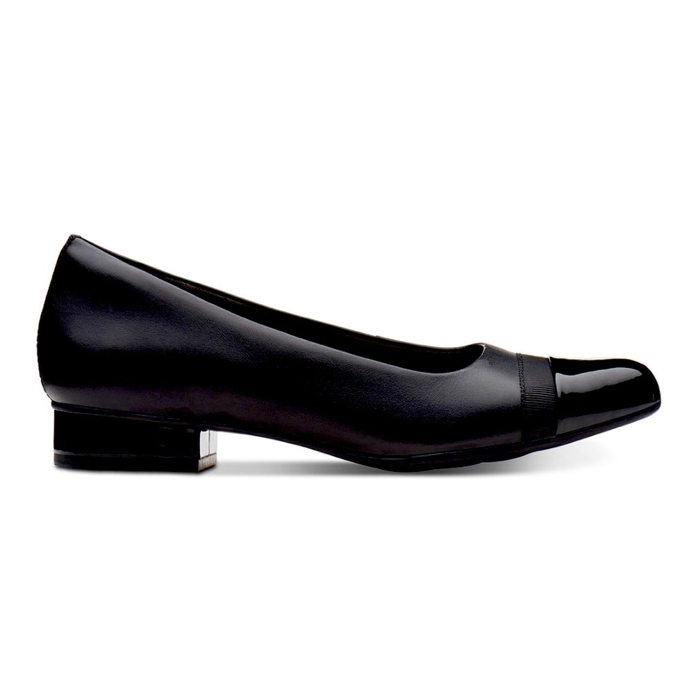 NWT Women's CLARK’S Black Juliette Monte Flats (11) BRAND NEW!